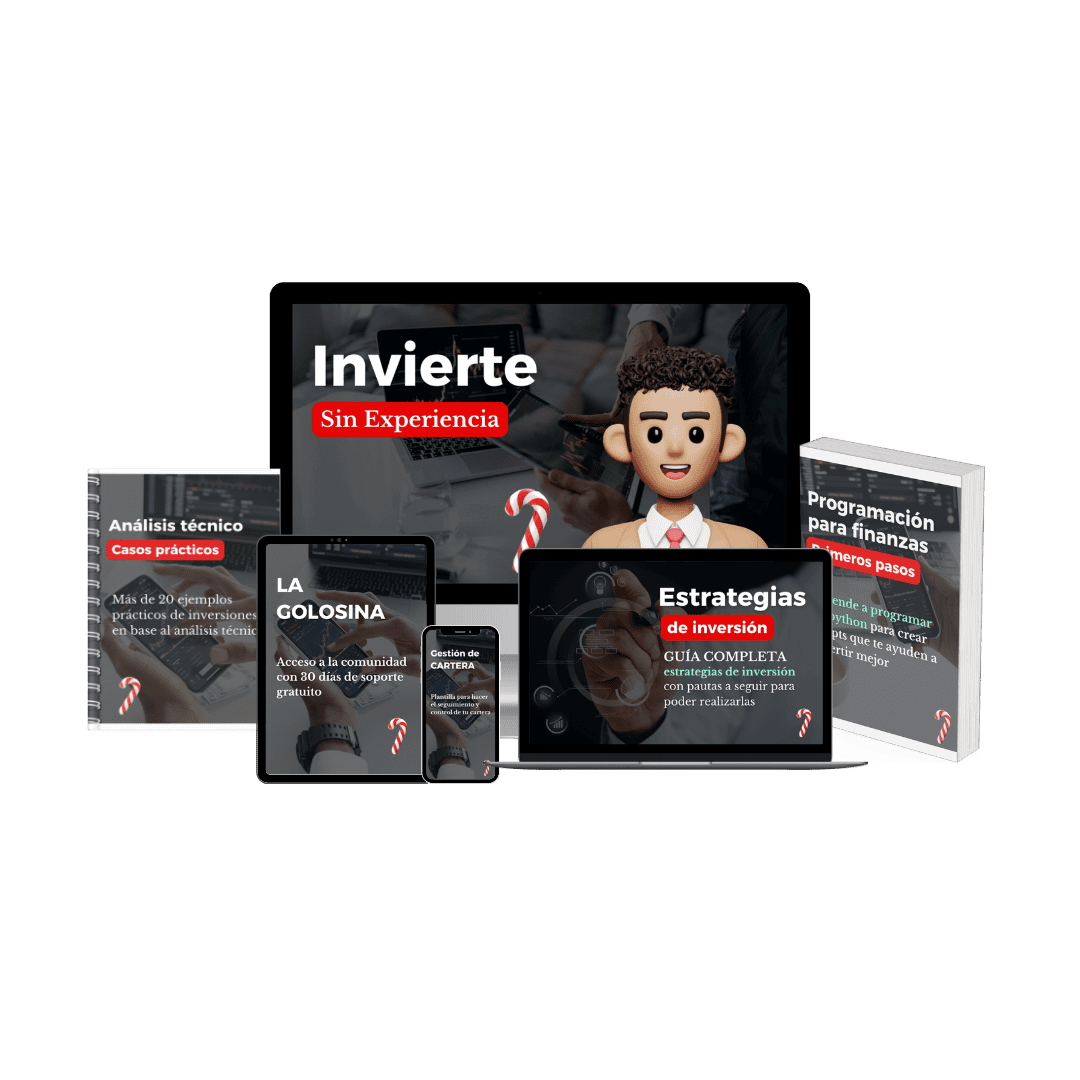 Invierte sin Experiencia mockup