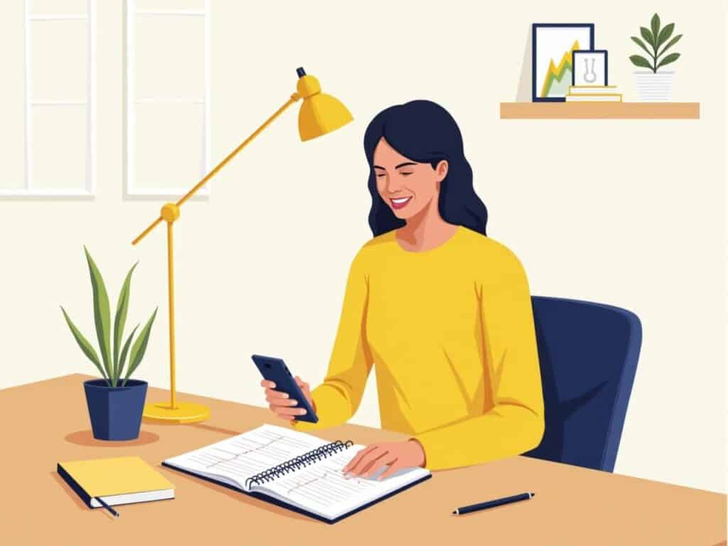 Inversor aprendiendo educación financiera para tomar mejores decisiones de inversión